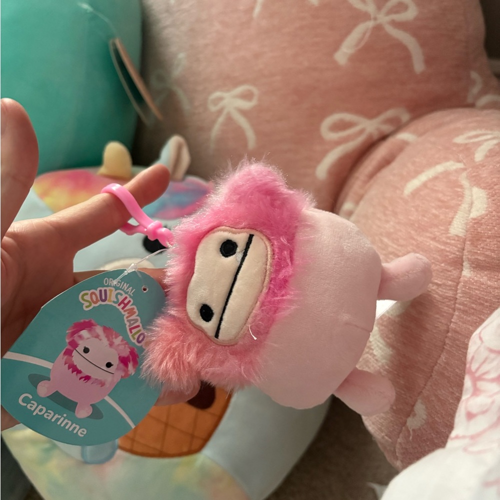 Squishmallows two clips and a 5 inch